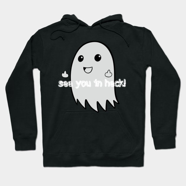 Heckin Boo Hoodie by Meowlentine